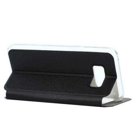 Чехол- книжка Business Style Frosted Texture Display ID SlideUnlock Holder  для Samsung Galaxy S8 / G950-черный