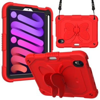 Чохол протиударний Butterfly Pure Color для iPad mini 7/ mini 6 - червоний