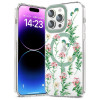 Чохол протиударний with Magsafe Magnetic Shockproof для iPhone 15 Pro - Vine Rose