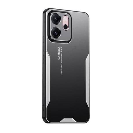 Противоударный чехол Blade Series на OPPO Reno14 F Global - серебристый