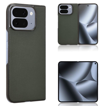 Ударостійкий чохол EsCase Leather Series для Google Pixel 10 Pro Fold — зелений