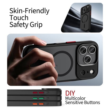 Чохол Tech-Protect MagMat MagSafe на iPhone 17 Pro Max - Matte Black