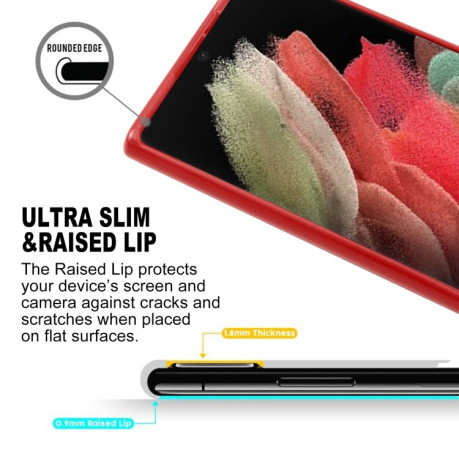 Протиударний чохол MERCURY GOOSPERY PEARL JELLY для Samsung Galaxy S22 Ultra 5G - червоний