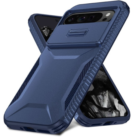 Протиударний чохол Sliding Camshield для Google Pixel 9 Pro XL - синій