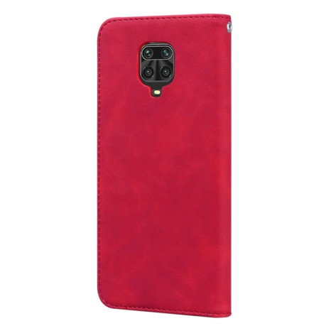Чохол-книжка Frosted Business Magnetic на Xiaomi Redmi Note 9S - червоний