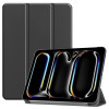 Чехол-книжка Custer Pattern Pure Color на iPad Pro 11 2024 - черный