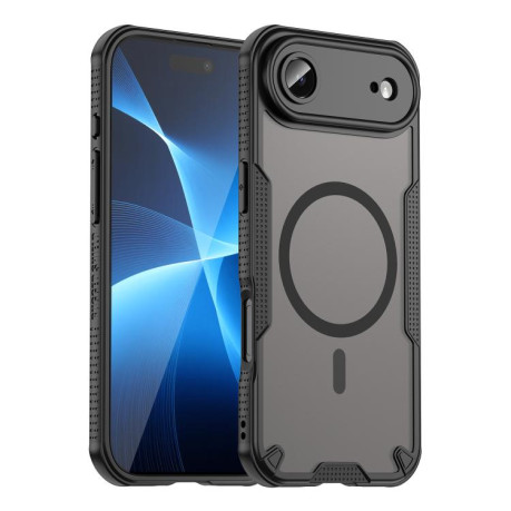 Противоударный чехол Armor Glaze MagSafe Magnetic для iPhone Air - черное