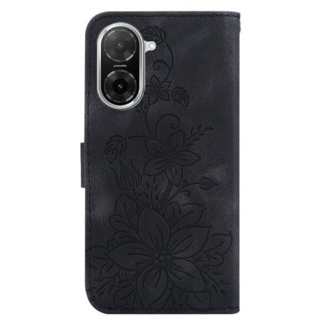 Чехол-книжка Lily Embossed Leather для Xiaomi Redmi A5 4G 173.3mm - черный
