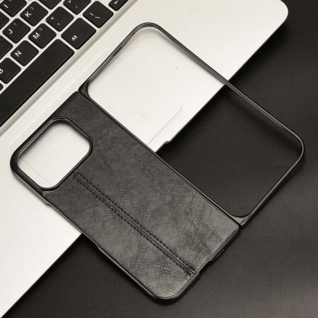 Чохол із прострочкою Sewing Cow Pattern на Google Pixel 10 Pro Fold — чорний