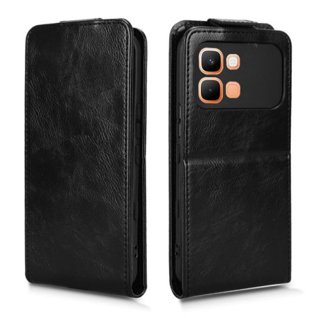 Фліп-чохол Magnetic Vertical Flip Leather для Infinix Note Edge 5G — чорний