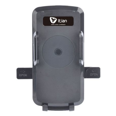 Беспроводная Зарядная станция автомобильная Itian Universal 360 Degree Rotation 5.4cm - 8.4cm Black для Samsung/ iPhone