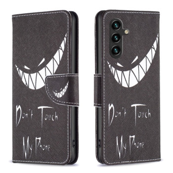 Чохол-книжка Colored Drawing Pattern для Samsung Galaxy A55 - Smirk