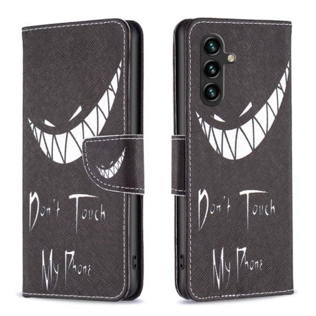 Чохол-книжка Colored Drawing Pattern  для Samsung Galaxy A56 5G - Smirk