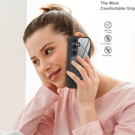 Протиударний чохол Acrylic для Samsung Galaxy S25+ 5G - чорний