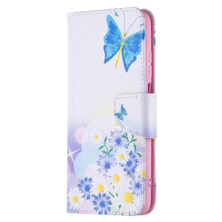 Чехол-книжка Colored Drawing Pattern для Xiaomi Redmi 10 - Butterfly Love