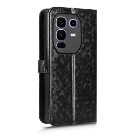 Чехол-книжка Honeycomb Dot для Infinix Note 50 Pro+ - черный
