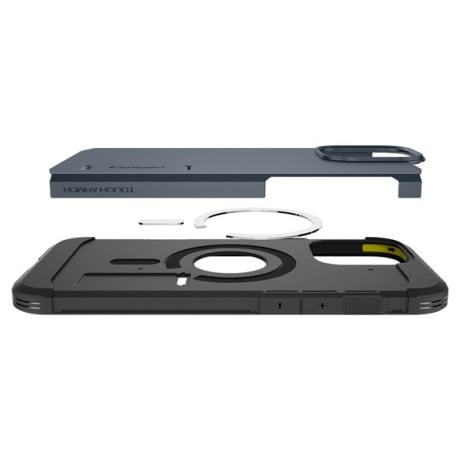 Оригинальный чехол Spigen Tough Armor Mag (Magsafe) на iPhone 16 Pro Max  - Dark Gray