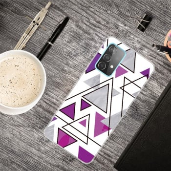 Противоударный чехол Triangular Pattern для Samsung Galaxy A32 4G- SJ-4