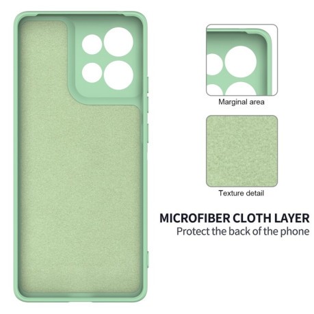 Силіконовий чохол Solid Color Liquid Silicone Motorola Edge 50 Neo / Moto S50 - зелений
