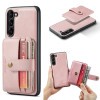 Ударозахисний чохол JEEHOOD Retro Magnetic для Samsung Galaxy S23 5G - рожевий