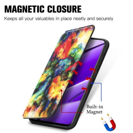 Чехол-книжка CaseNeo Colorful Magnetic на Realme 11 4G Global - Cloud