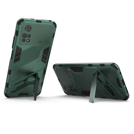 Протиударний чохол Punk Armor для Xiaomi Poco M4 Pro 4G - зелений