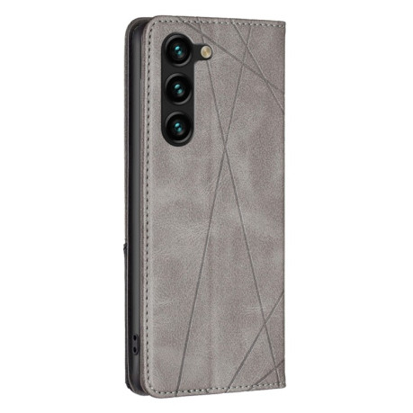 Чохол-книжка Rhombus Texture для Samsung Galaxy S25+ 5G - сірий