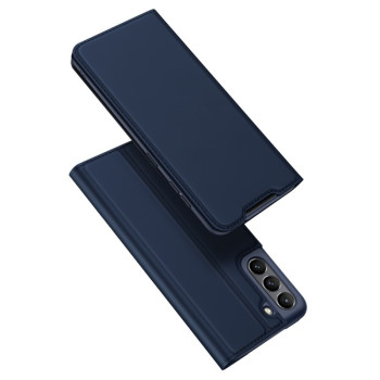 Чехол-книжка DUX DUCIS Skin Pro Series на Samsung Galaxy S21 FE - синий