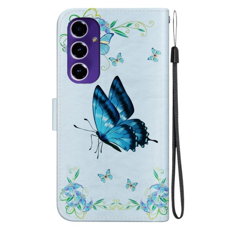 Чехол-книжка Colored Drawing Series на Samsung Galaxy S24 FE 5G - разноцветный