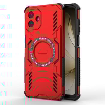 Протиударний чохол Butterfly Armor з MagSafe на Samsung Galaxy A07 4G - червоний