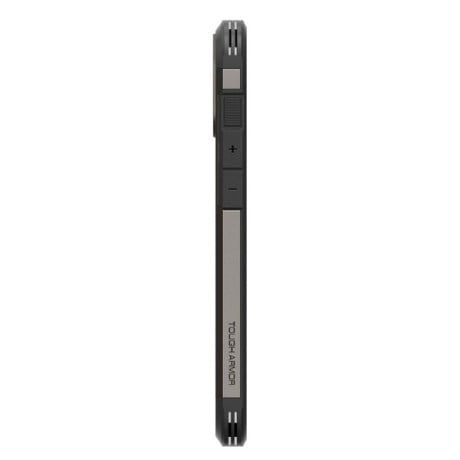 Оригинальный чехол Spigen Tough Armor Mag (Magsafe) на iPhone 16 - Gunmetal