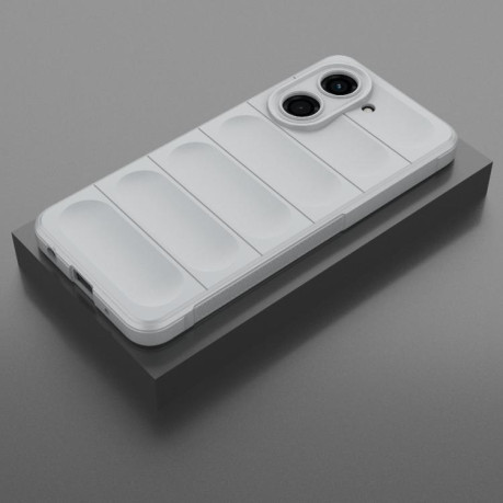 Силіконовий чохол Magic Flannel для Xiaomi Redmi A5 4G 171.7mm / Xiaomi Poco C71 4G - сірий