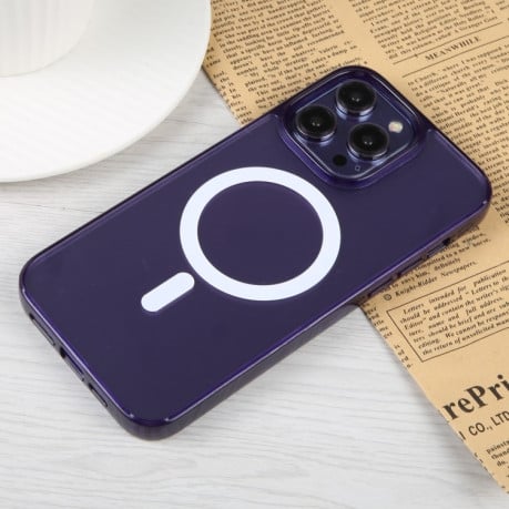 Чохол GEBEI MagSafe Magnetic для iPhone 15 Pro Max - фіолетовий
