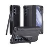 Противоударный чехол Diamond Case-film Integral Hinge Shockproof для Samsung Galaxy  Fold 6 5G - черный