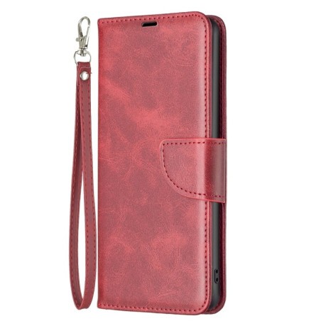 Чохол-книжка Retro Lambskin Texture для Xiaomi Redmi A3 - червоний