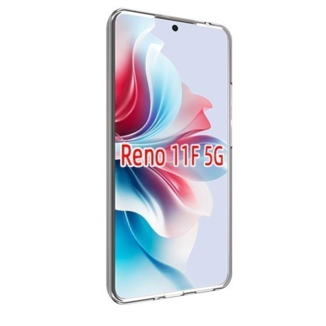 Противоударный чехол Waterproof Texture для OPPO Reno11 F 5G Global - прозрачный