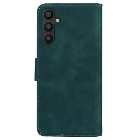Чехол-книжка Skin Feel Pure Color для Samsung Galaxy A34 5G - зеленый