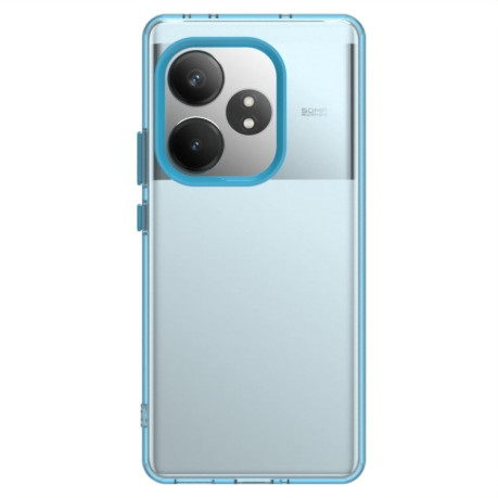 Противоударный чехол Candy Series для Realme GT 6T - синий
