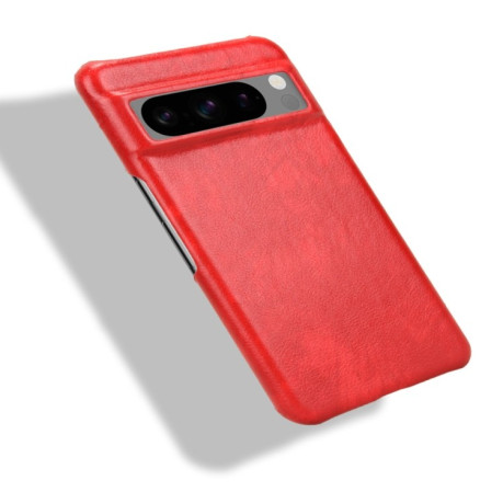 Чехол  Litchi Texture для Google Pixel 8 Pro - красный