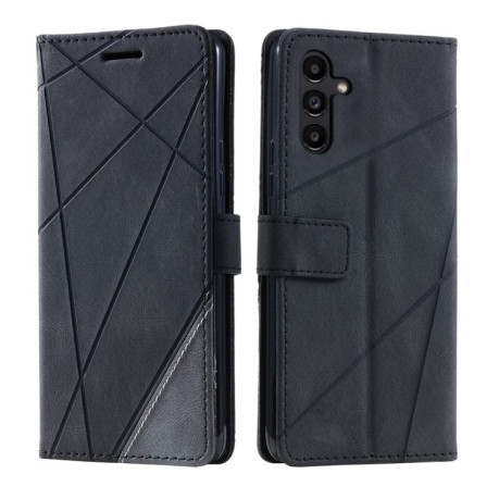Чохол-книжка Skin Feel Splicing  для Samsung Galaxy S25+ 5G - чорний