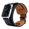 Шкіряний ремінець Kakapi Style Black для Apple Watch 42 mm