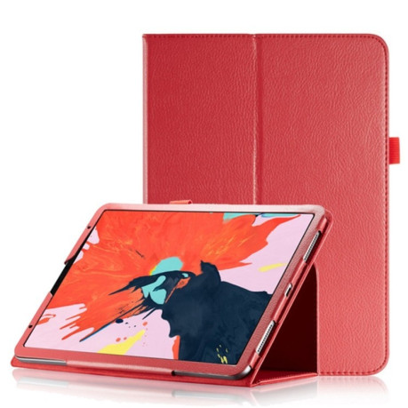 Чохол-книжка Litchi Texture на iPad Air 4 10.9 2020/Pro 11&quot; 2018-червоний