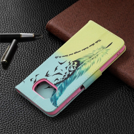 Чохол-книжка Colored Drawing Series Xiaomi Mi Poco X3 / Poco X3 Pro - Feather Birds