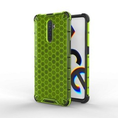 Протиударний чохол Honeycomb на Realme X2 Pro - зелений