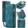 Чохол-гаманець CaseMe 008 Series Zipper Style для Samsung Galaxy S23 FE - синій