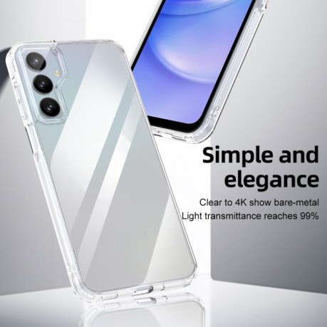 Чехол Armor Clear TPU Hybrid PC для Samsung Galaxy A16 5G - черный