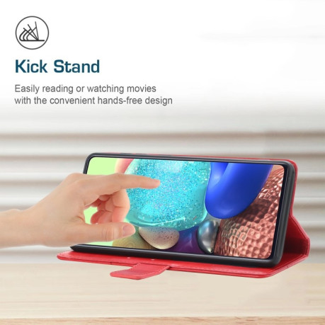 Чехол книжка Y-shaped Pattern для Realme GT Neo 3 - красный