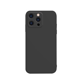 Протиударний чохол Solid Color Cube Straight для iPhone 13 Pro Max - чорний