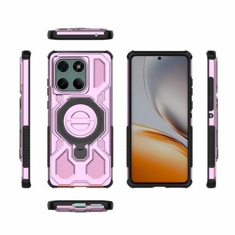 Протиударний чохол J-20 Solid Color MagSafe Magnetic на Motorola Edge 60 Fusion 5G - рожевий