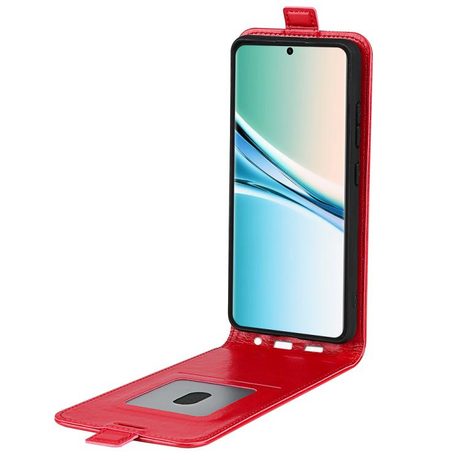 Фліп-чохол R64 Texture Single на Xiaomi Redmi Note 15 4G / 5G /Poco M8 164mm — червоний